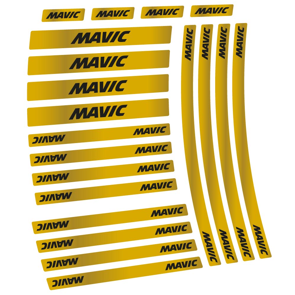 Adesivi Mozzo Mavic (ruote 50 mm e mozzi) in vinile