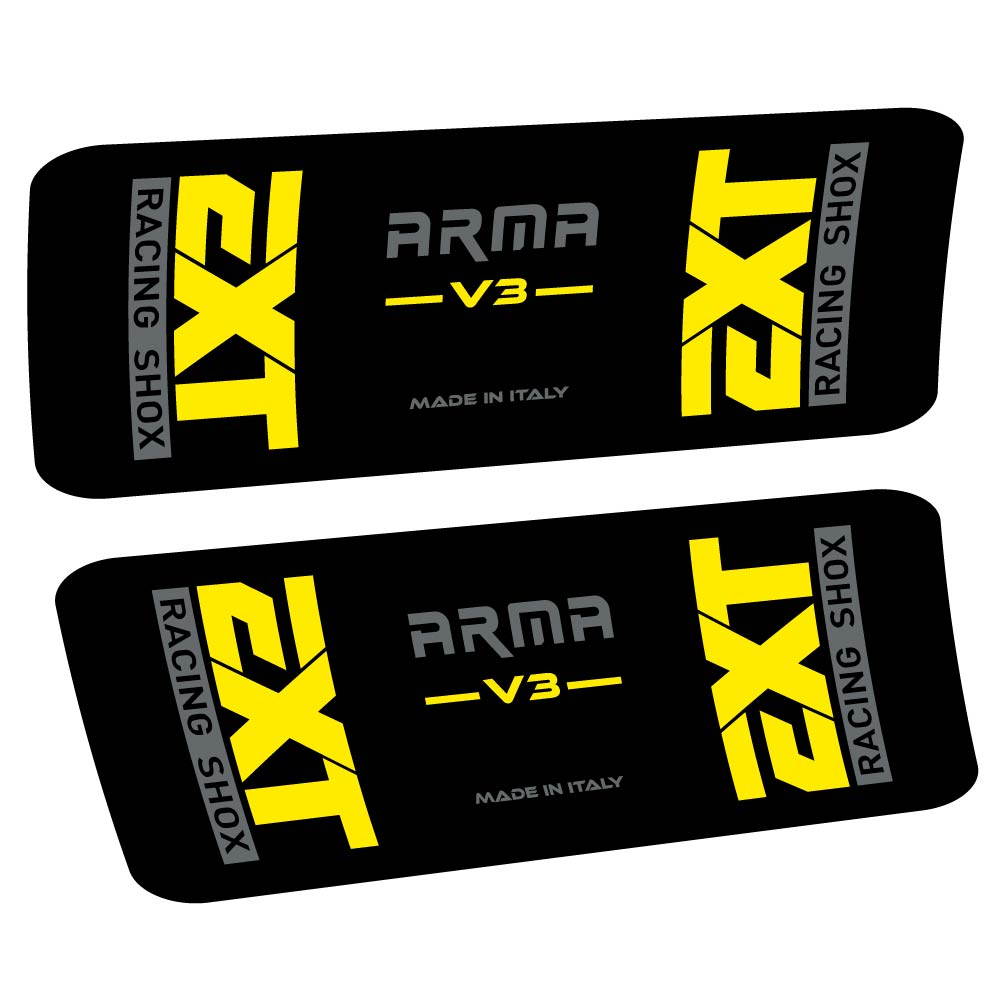 Adesivi Ammortizzatore EXT Arma v3 in vinile