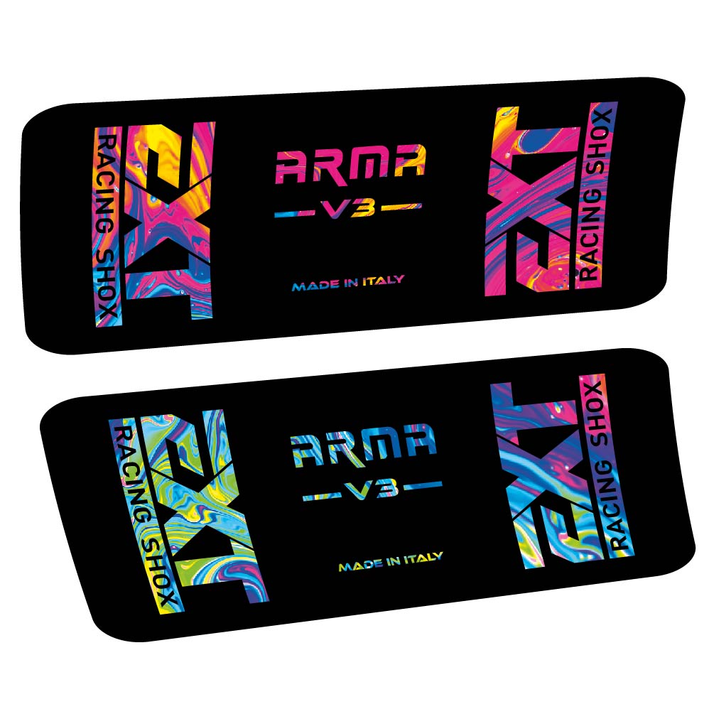 Adesivi Ammortizzatore EXT Arma v3 in vinile