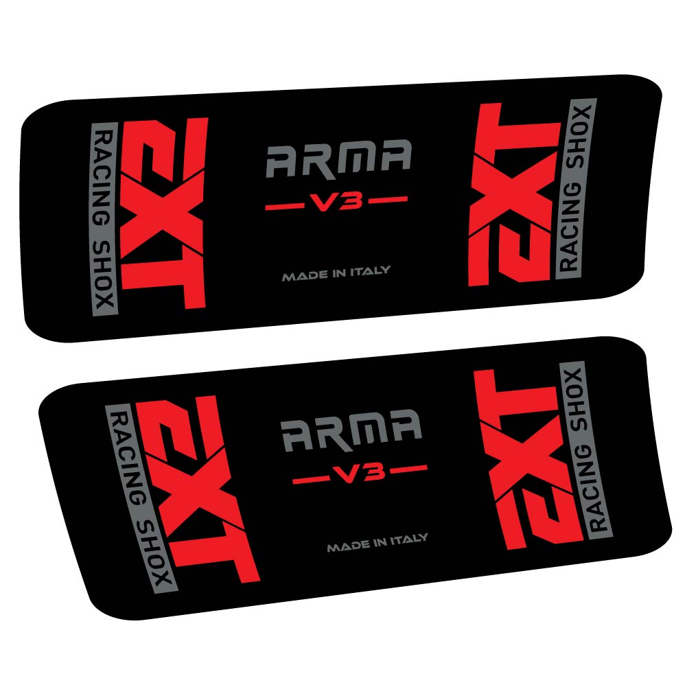 Adesivi Ammortizzatore EXT Arma v3 in vinile