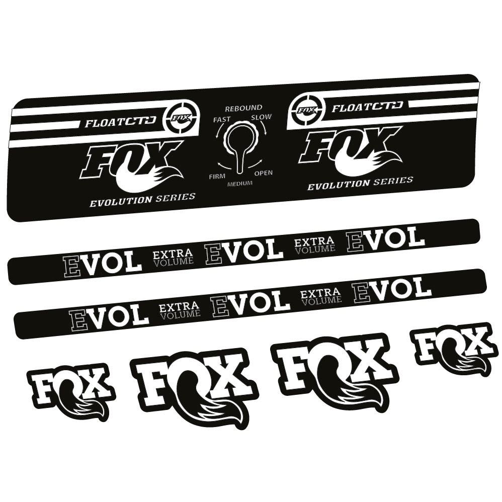 Adesivi Ammortizzatore Fox Float CTD Evolution Series 2016 in vinile