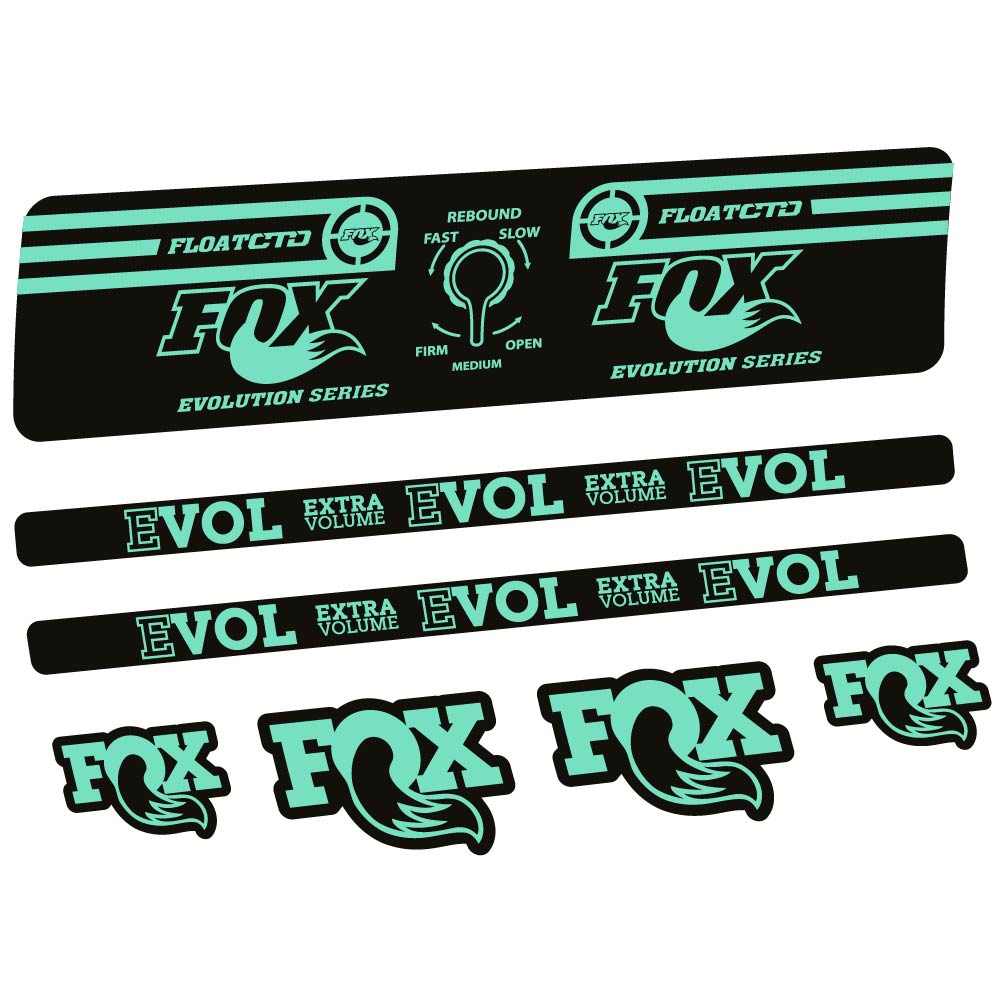 Adesivi Ammortizzatore Fox Float CTD Evolution Series 2016 in vinile