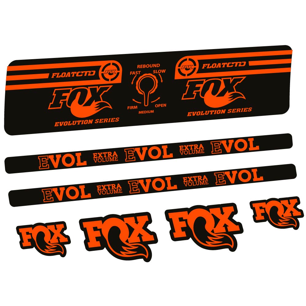 Adesivi Ammortizzatore Fox Float CTD Evolution Series 2016 in vinile