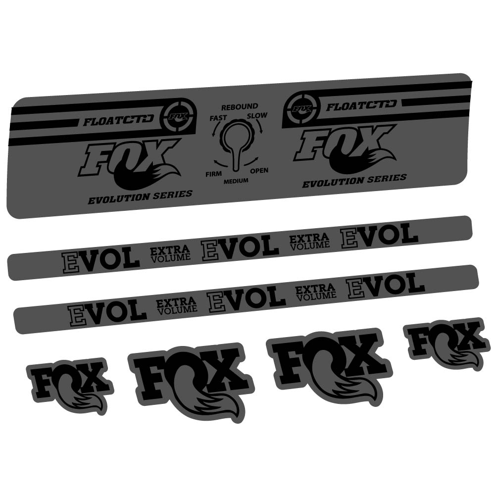 Adesivi Ammortizzatore Fox Float CTD Evolution Series 2016 in vinile