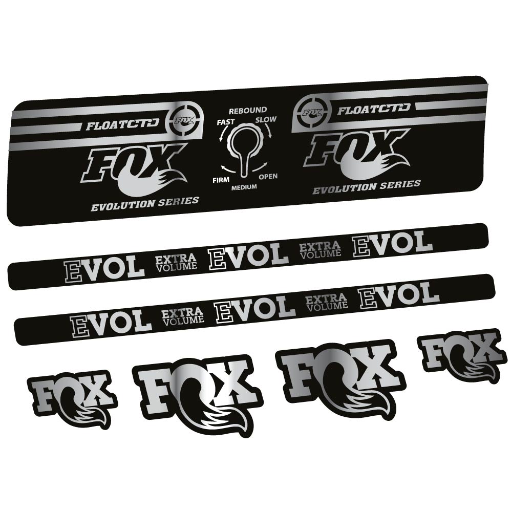 Adesivi Ammortizzatore Fox Float CTD Evolution Series 2016 in vinile
