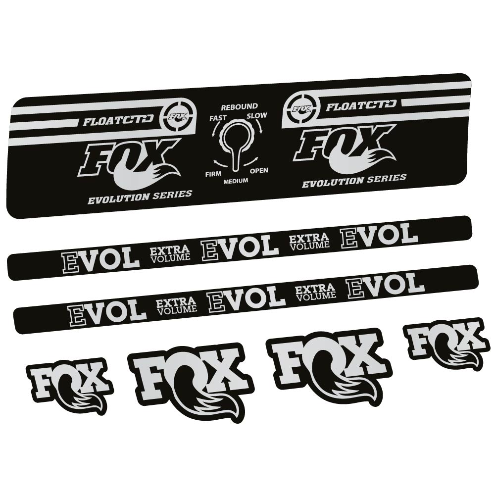 Adesivi Ammortizzatore Fox Float CTD Evolution Series 2016 in vinile