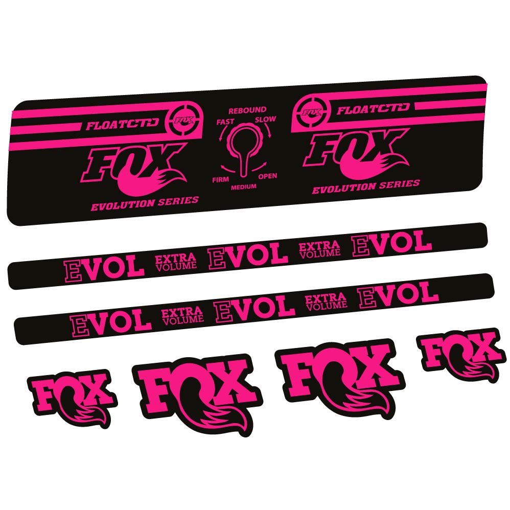 Adesivi Ammortizzatore Fox Float CTD Evolution Series 2016 in vinile
