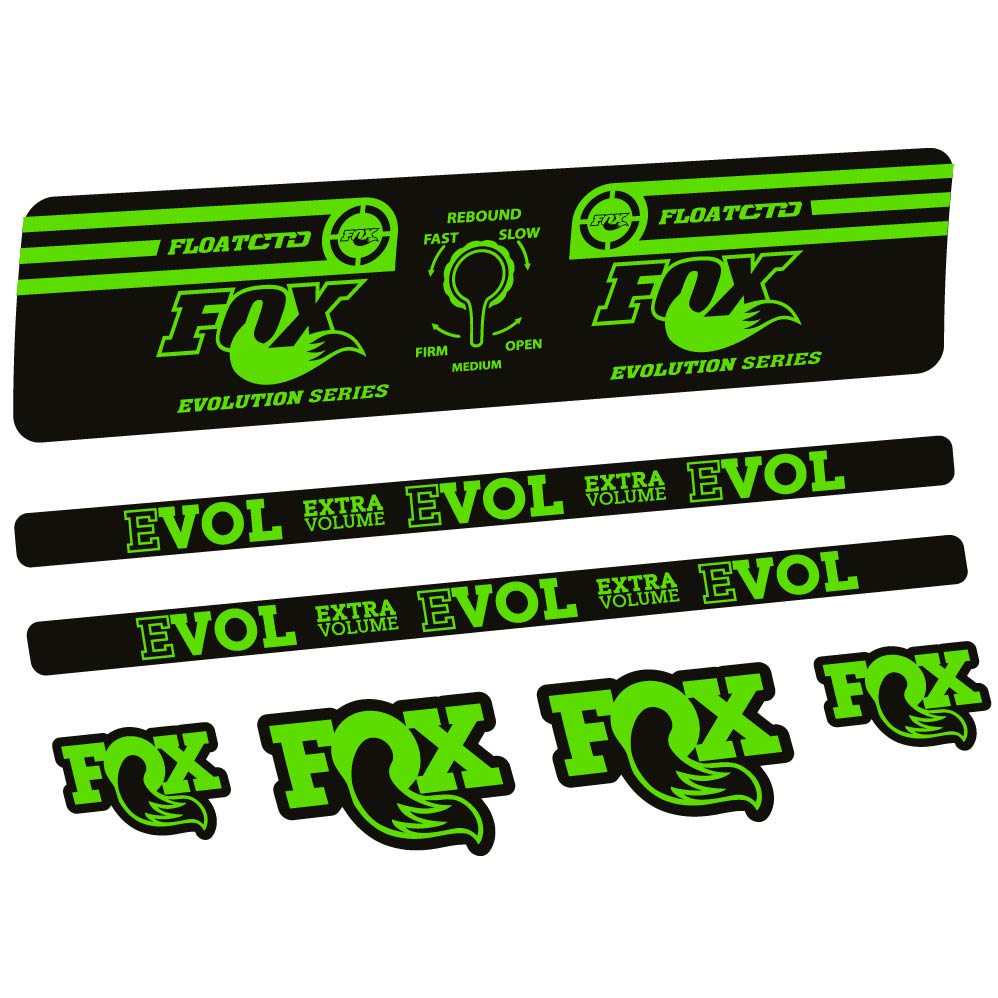 Adesivi Ammortizzatore Fox Float CTD Evolution Series 2016 in vinile