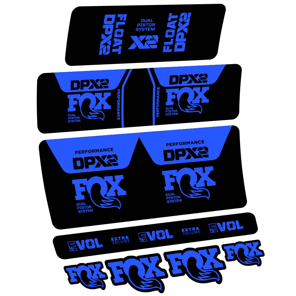 Adesivi Ammortizzatore Fox DPX2 Performance 2021 in vinile