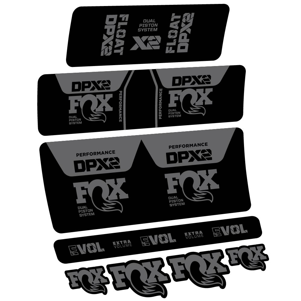 Adesivi Ammortizzatore Fox DPX2 Performance 2021 in vinile