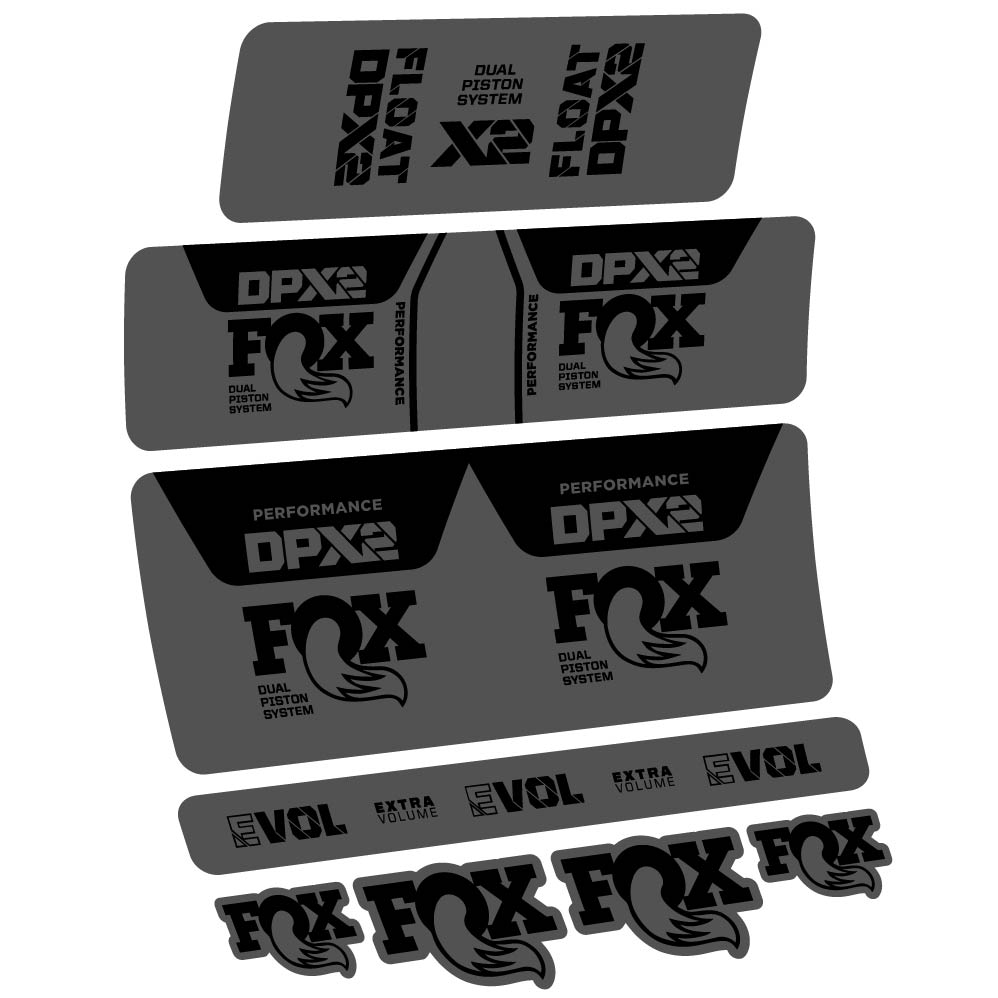 Adesivi Ammortizzatore Fox DPX2 Performance 2021 in vinile