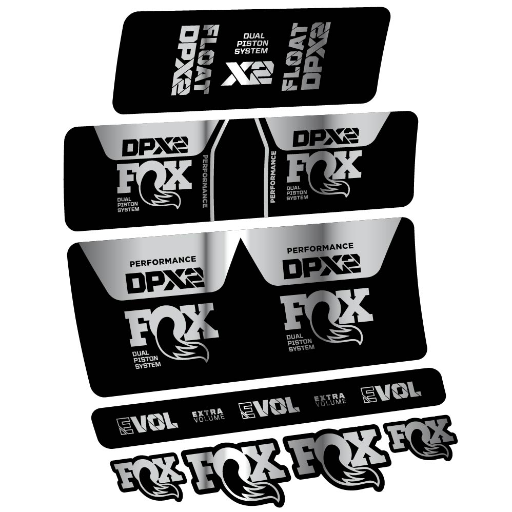Adesivi Ammortizzatore Fox DPX2 Performance 2021 in vinile