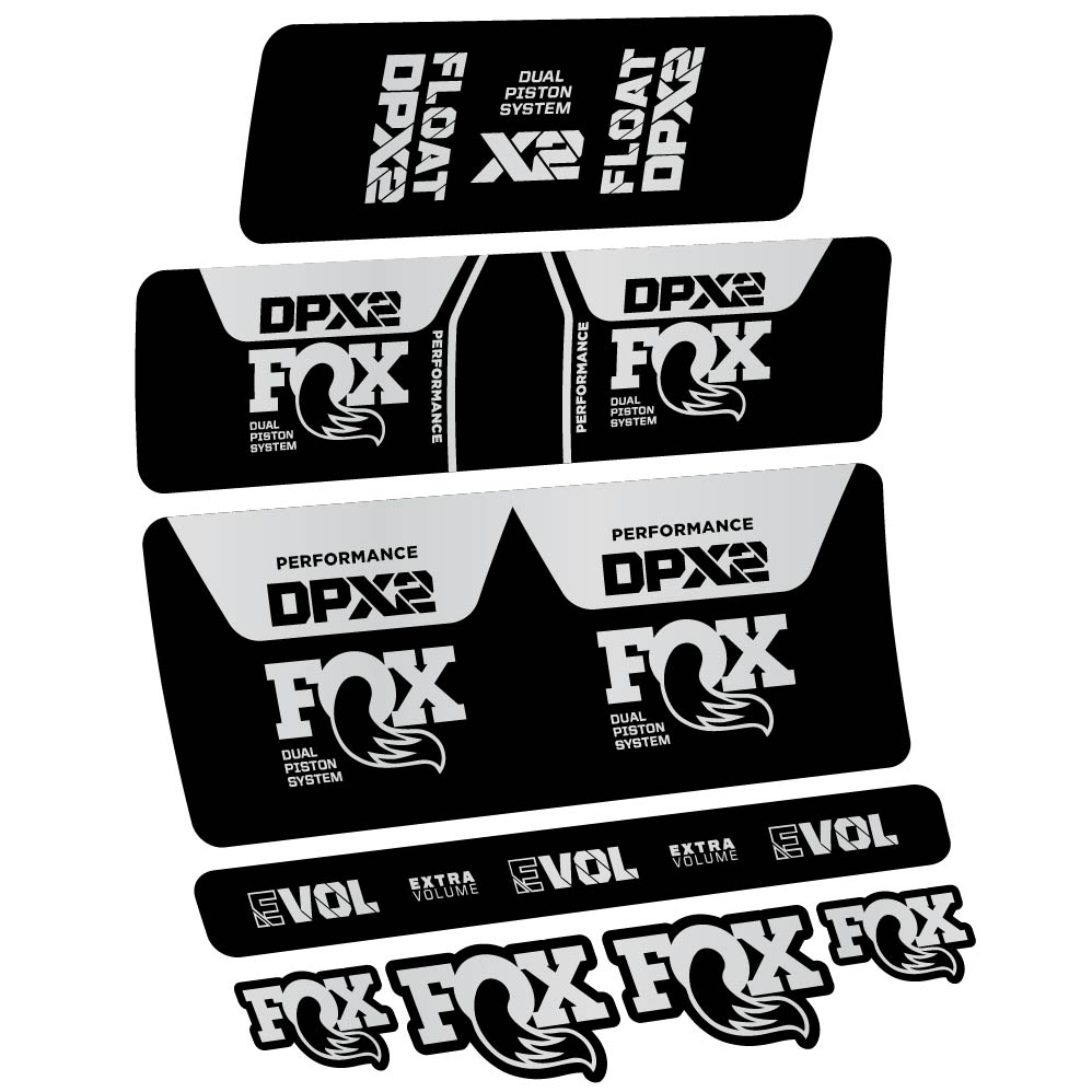 Adesivi Ammortizzatore Fox DPX2 Performance 2021 in vinile