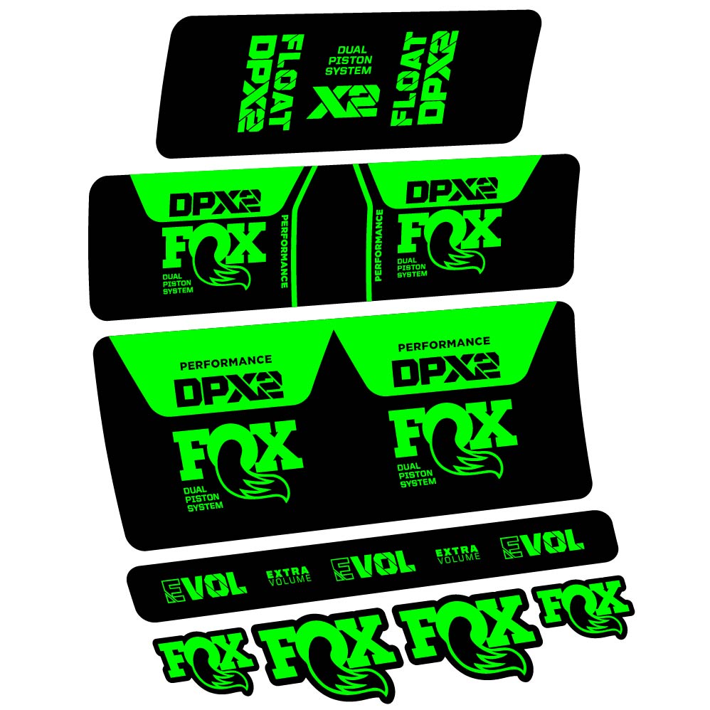 Adesivi Ammortizzatore Fox DPX2 Performance 2021 in vinile