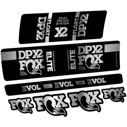 Adesivi Ammortizzatore Fox Elite DPX2 2019 in vinile