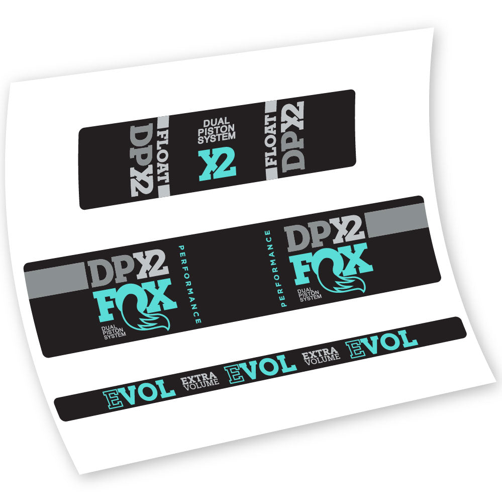 Adesivi Ammortizzatore Fox Float DPX2 Performance in vinile