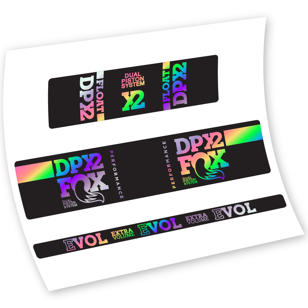Adesivi Ammortizzatore Fox Float DPX2 Performance in vinile