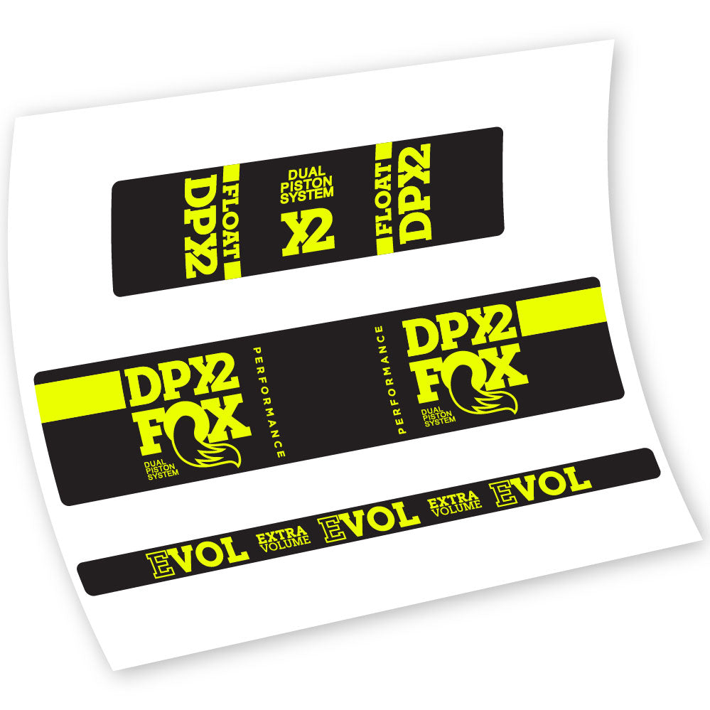 Adesivi Ammortizzatore Fox Float DPX2 Performance in vinile