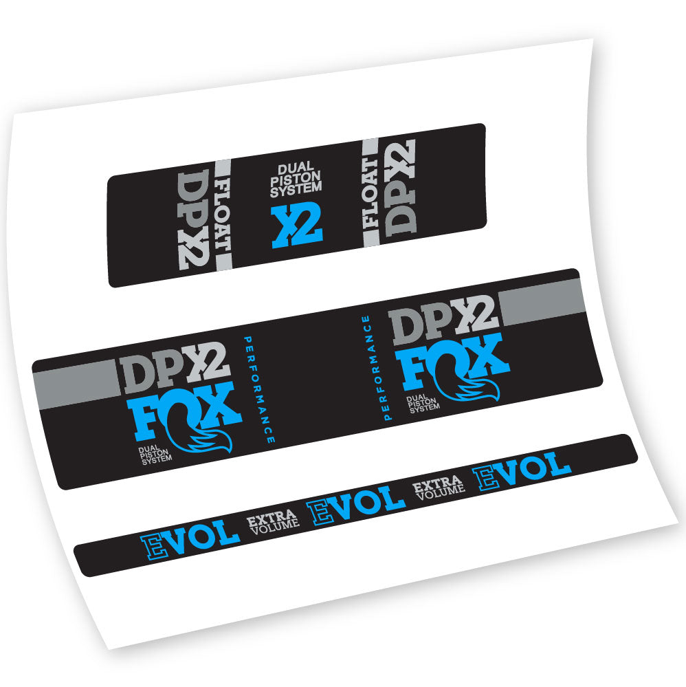 Adesivi Ammortizzatore Fox Float DPX2 Performance in vinile