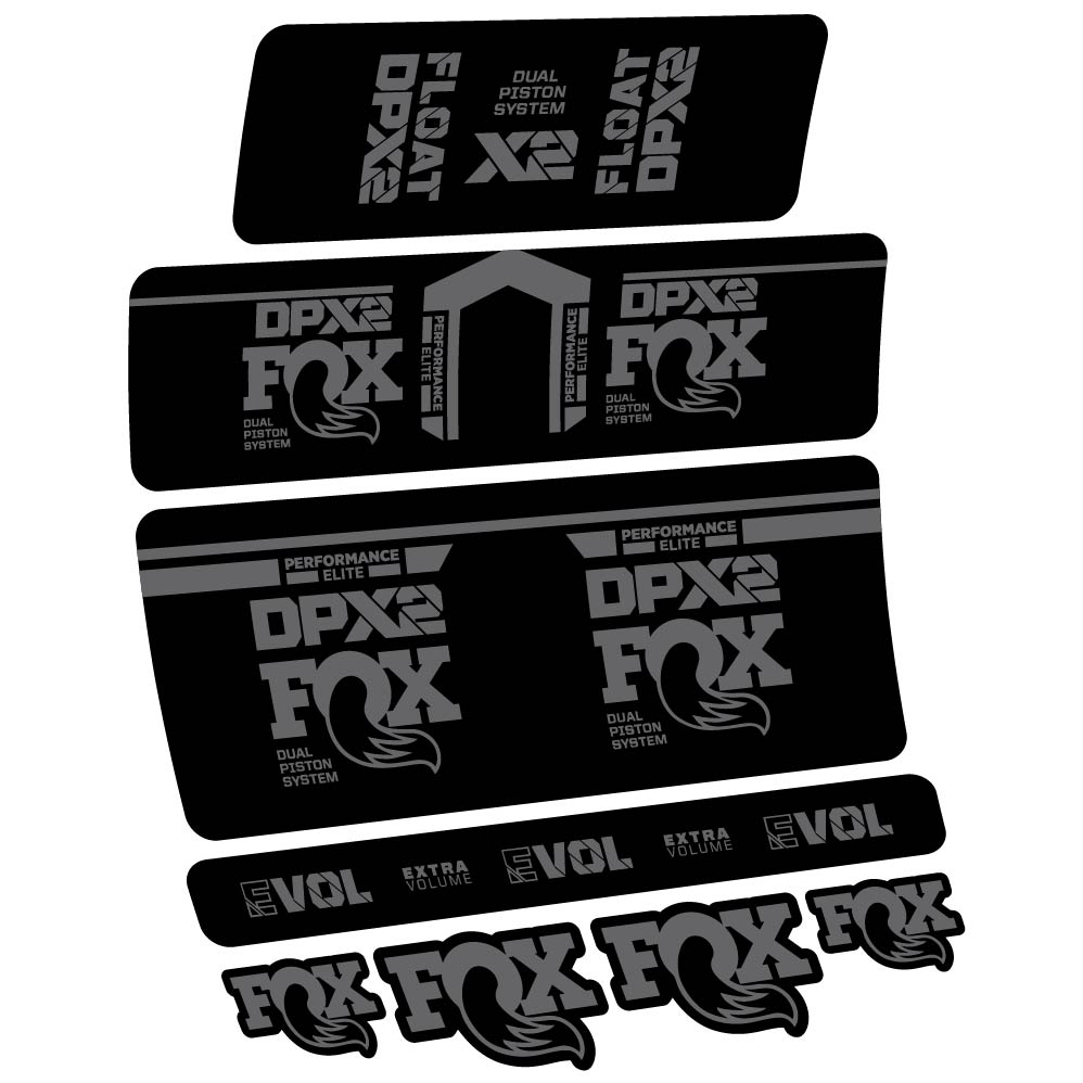 Adesivi Ammortizzatore Fox DPX2 Performace Elite 2021 in vinile