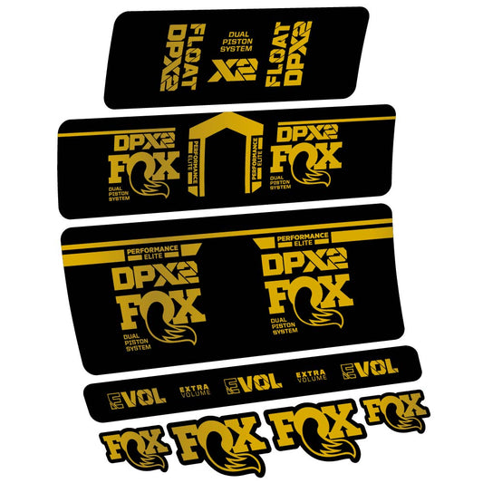 Adesivi Ammortizzatore Fox DPX2 Performace Elite 2021 in vinile