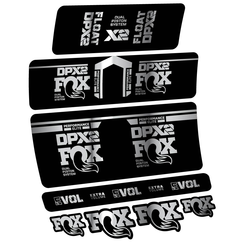 Adesivi Ammortizzatore Fox DPX2 Performace Elite 2021 in vinile