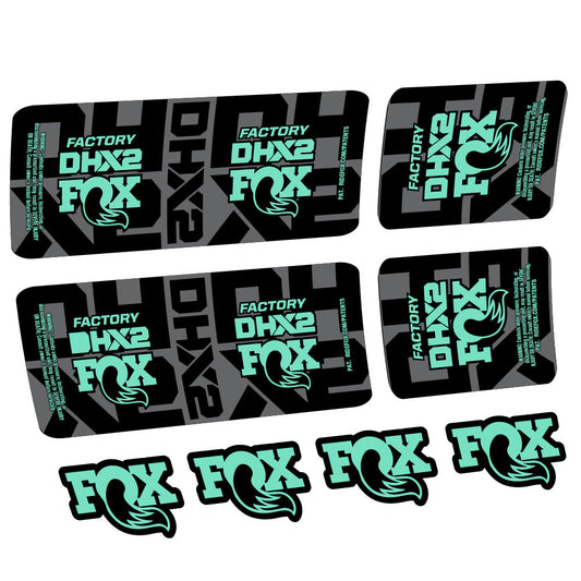Adesivi Ammortizzatore Fox DHX2 Factory Amortisseur in vinile