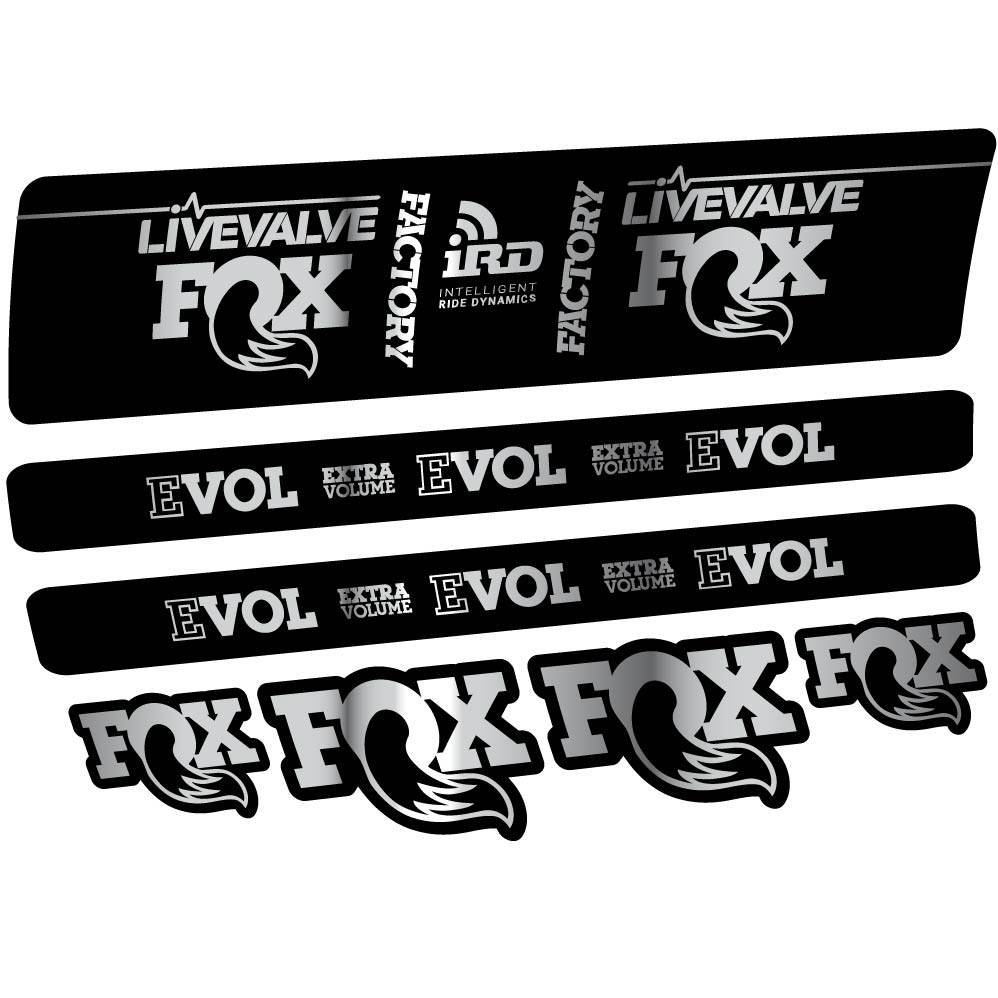 Adesivi Ammortizzatore Fox DPS LiveValve 2019 in vinile