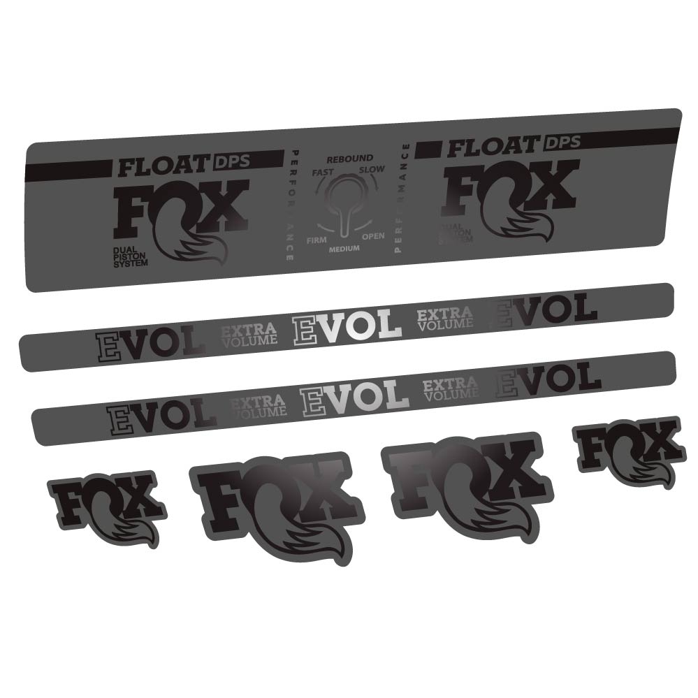 Adesivi Ammortizzatore Fox Float DPS Performance Amortisseur in vinile