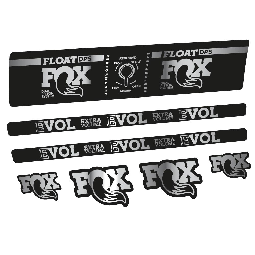 Adesivi Ammortizzatore Fox Float DPS Performance in vinile