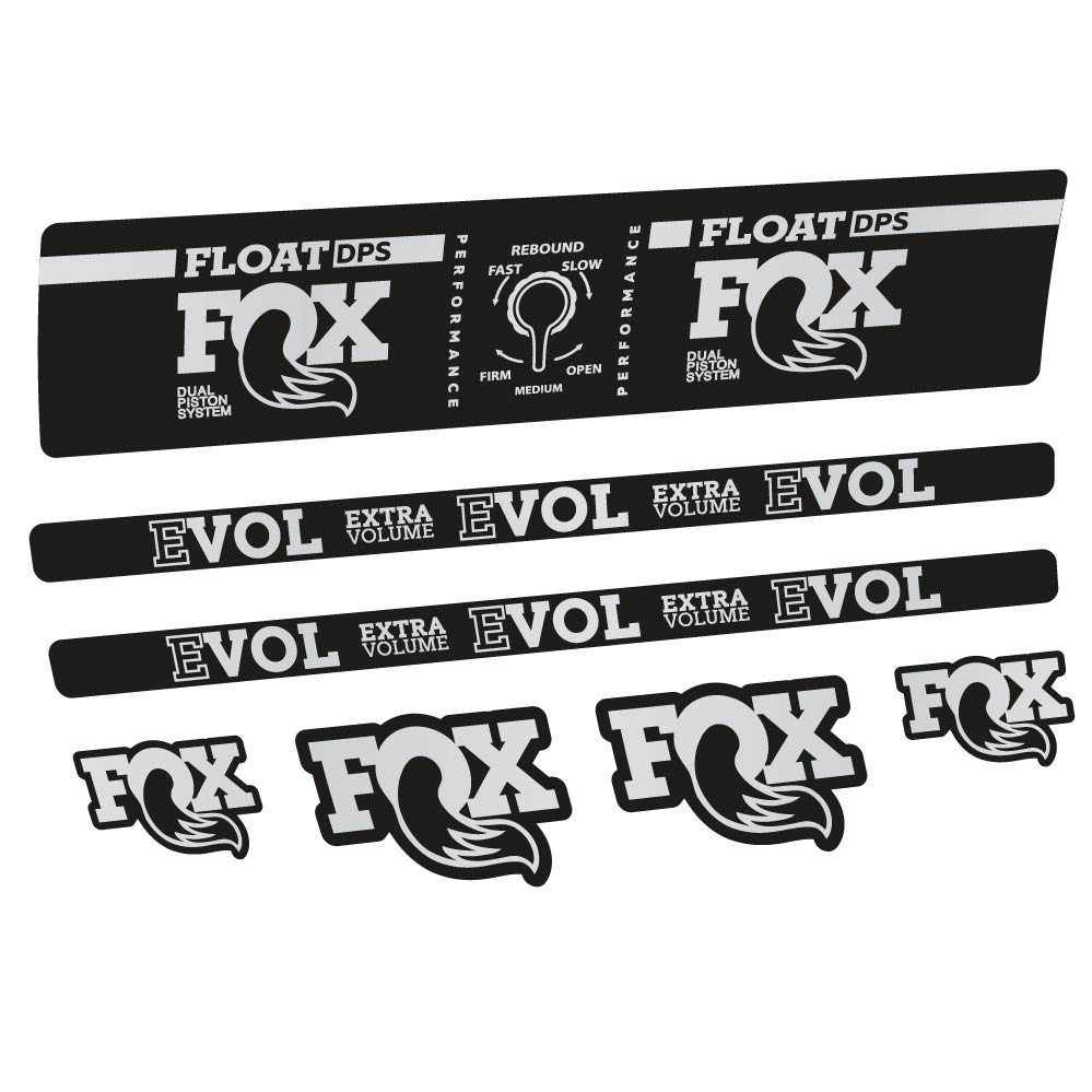 Adesivi Ammortizzatore Fox Float DPS Performance in vinile