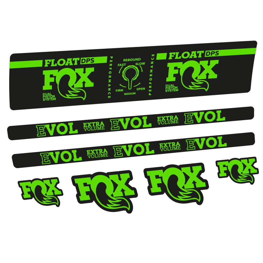Adesivi Ammortizzatore Fox Float DPS Performance Amortisseur in vinile