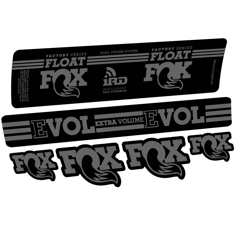 Adesivi Ammortizzatore Fox Float DPS iRD 2016 in vinile