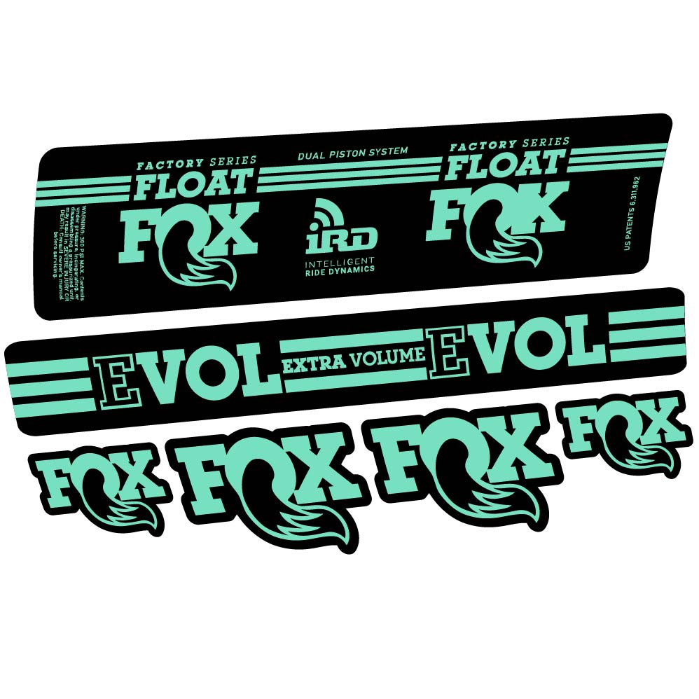 Adesivi Ammortizzatore Fox Float DPS iRD 2016 in vinile
