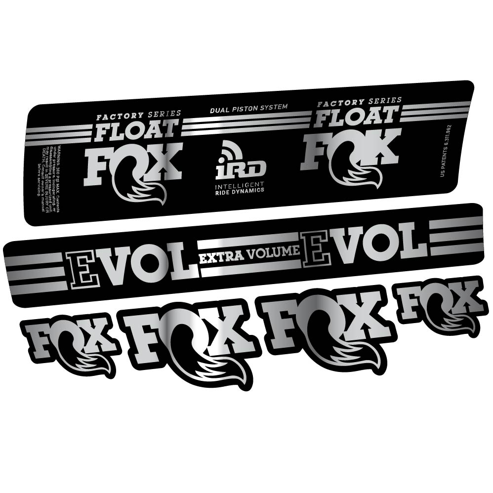 Adesivi Ammortizzatore Fox Float DPS iRD 2016 in vinile