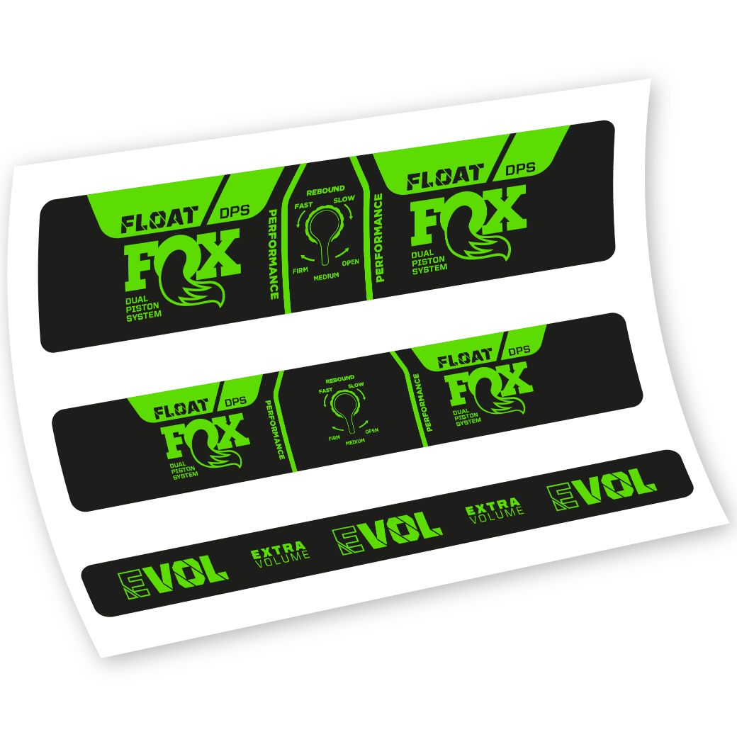 Adesivi Ammortizzatore Fox Float DPS Performance 2021 in vinile
