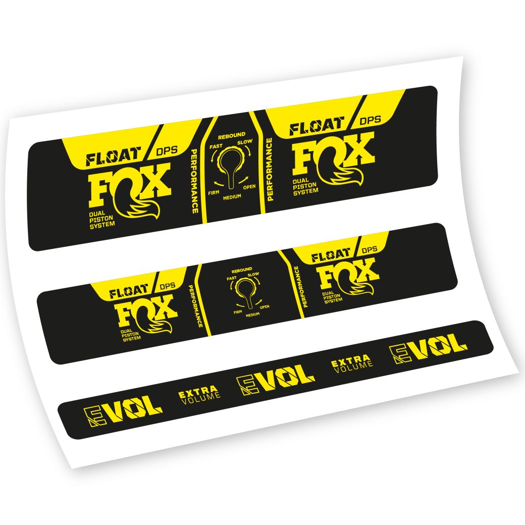 Adesivi Ammortizzatore Fox Float DPS Performance 2021 in vinile