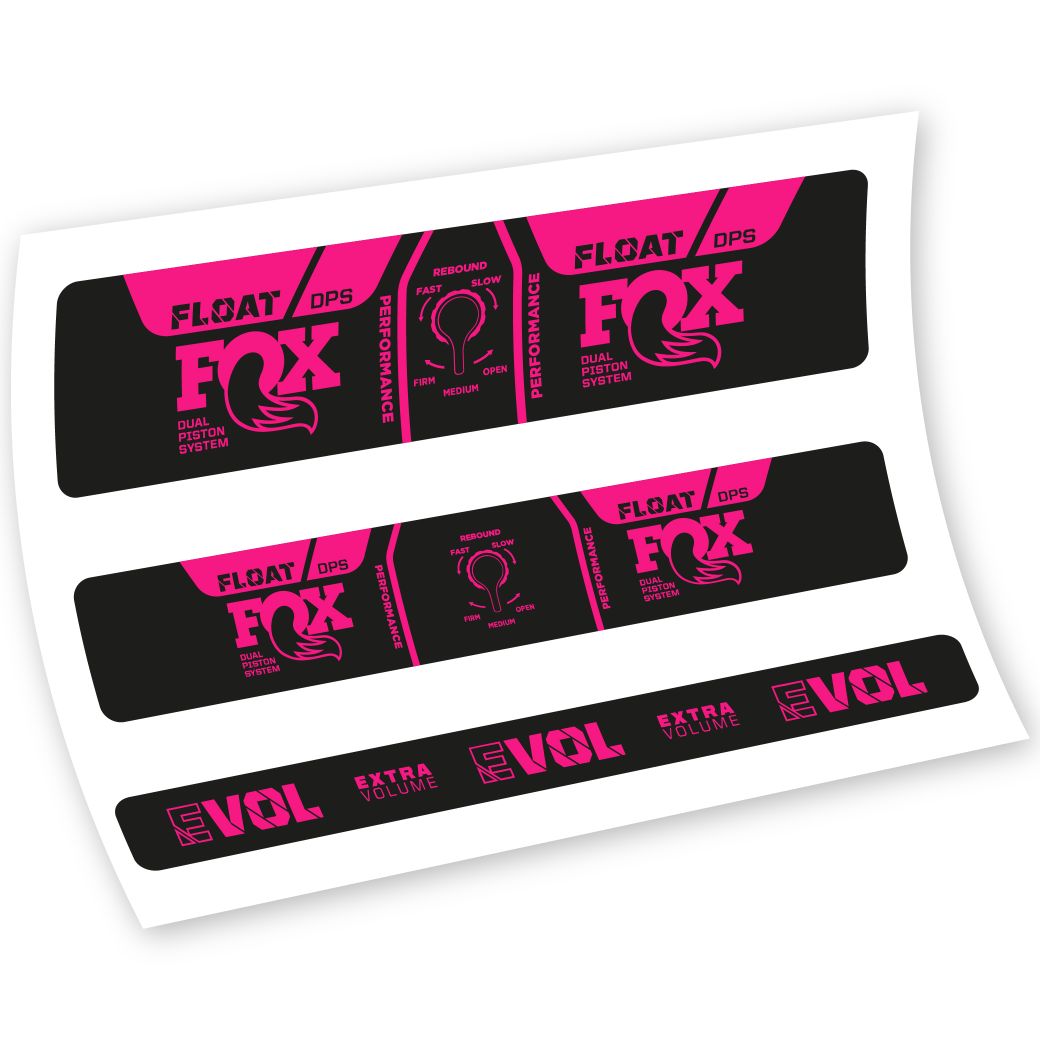 Adesivi Ammortizzatore Fox Float DPS Performance 2021 in vinile
