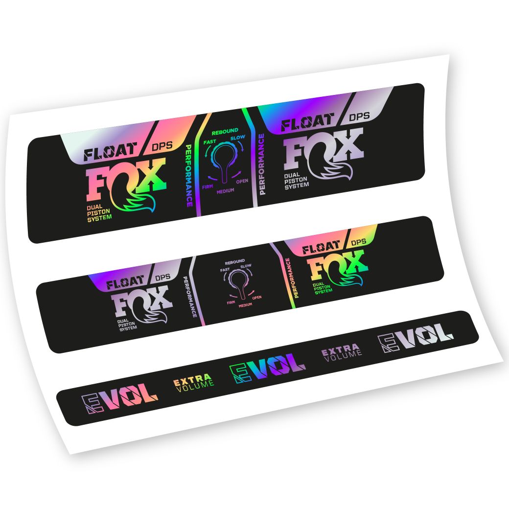 Adesivi Ammortizzatore Fox Float DPS Performance 2021 in vinile