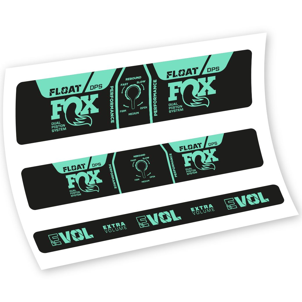 Adesivi Ammortizzatore Fox Float DPS Performance 2021 in vinile