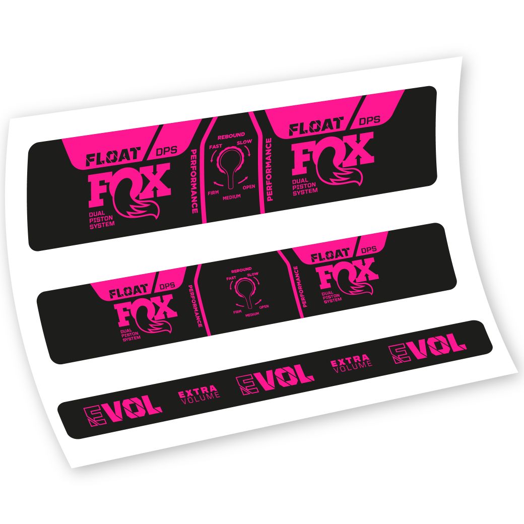 Adesivi Ammortizzatore Fox Float DPS Performance 2021 in vinile