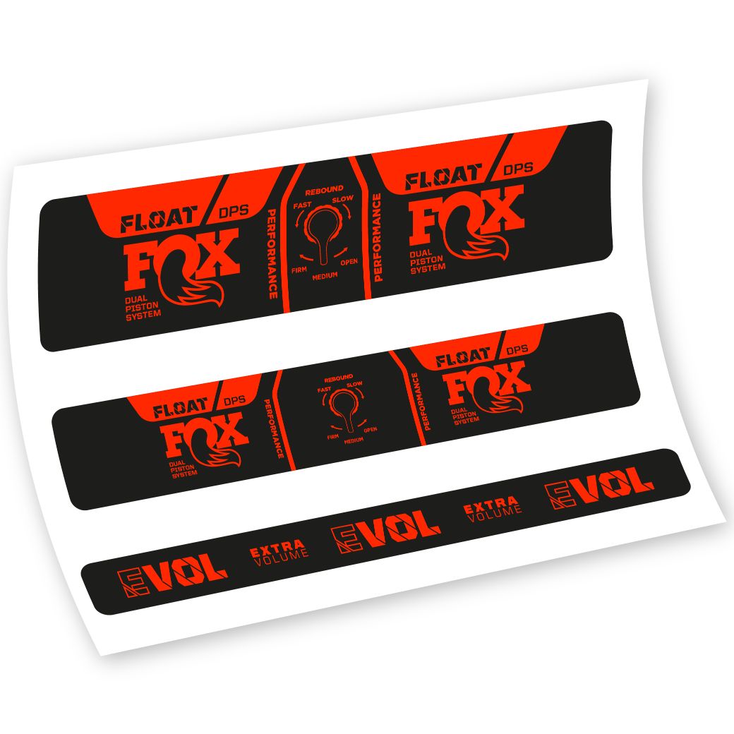Adesivi Ammortizzatore Fox Float DPS Performance 2021 in vinile