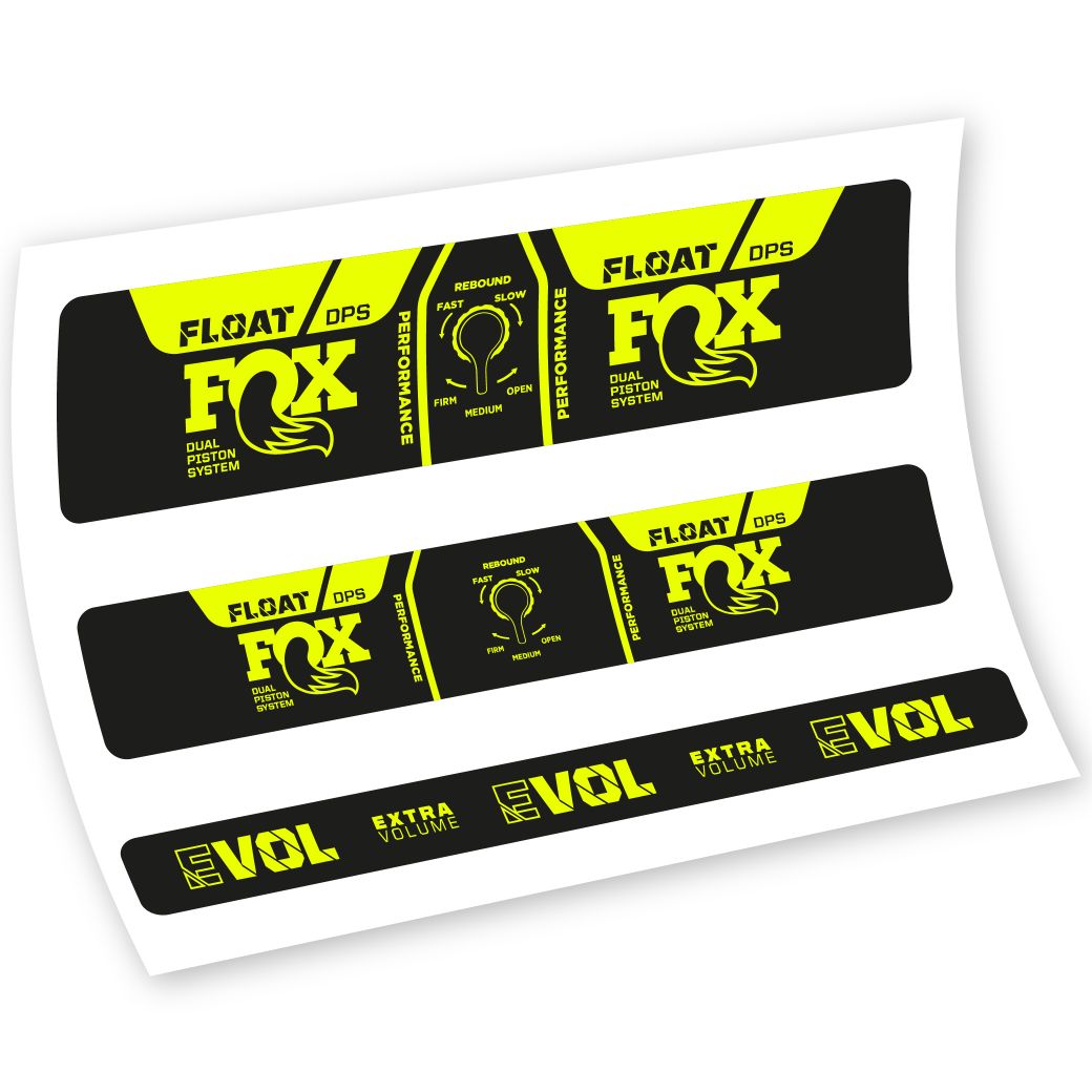 Adesivi Ammortizzatore Fox Float DPS Performance 2021 in vinile
