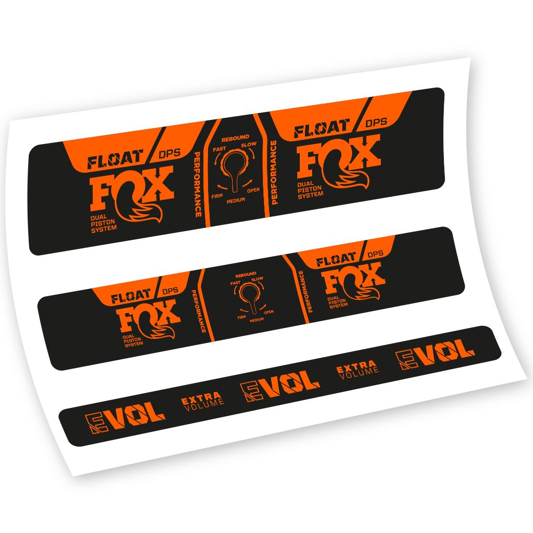 Adesivi Ammortizzatore Fox Float DPS Performance 2021 in vinile
