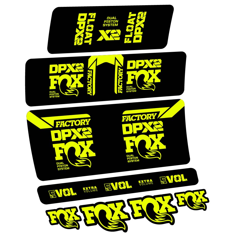 Adesivi Ammortizzatore Fox Float DPX2 2021 in vinile