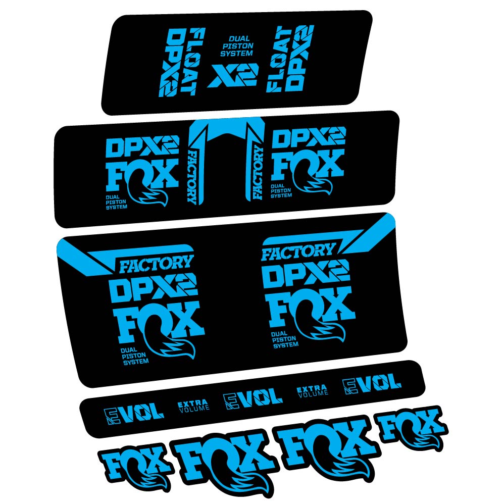 Adesivi Ammortizzatore Fox Float DPX2 2021 in vinile