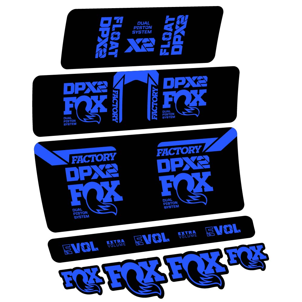 Adesivi Ammortizzatore Fox Float DPX2 2021 in vinile