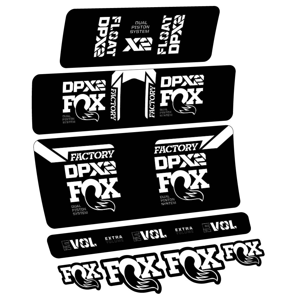 Adesivi Ammortizzatore Fox Float DPX2 2021 in vinile