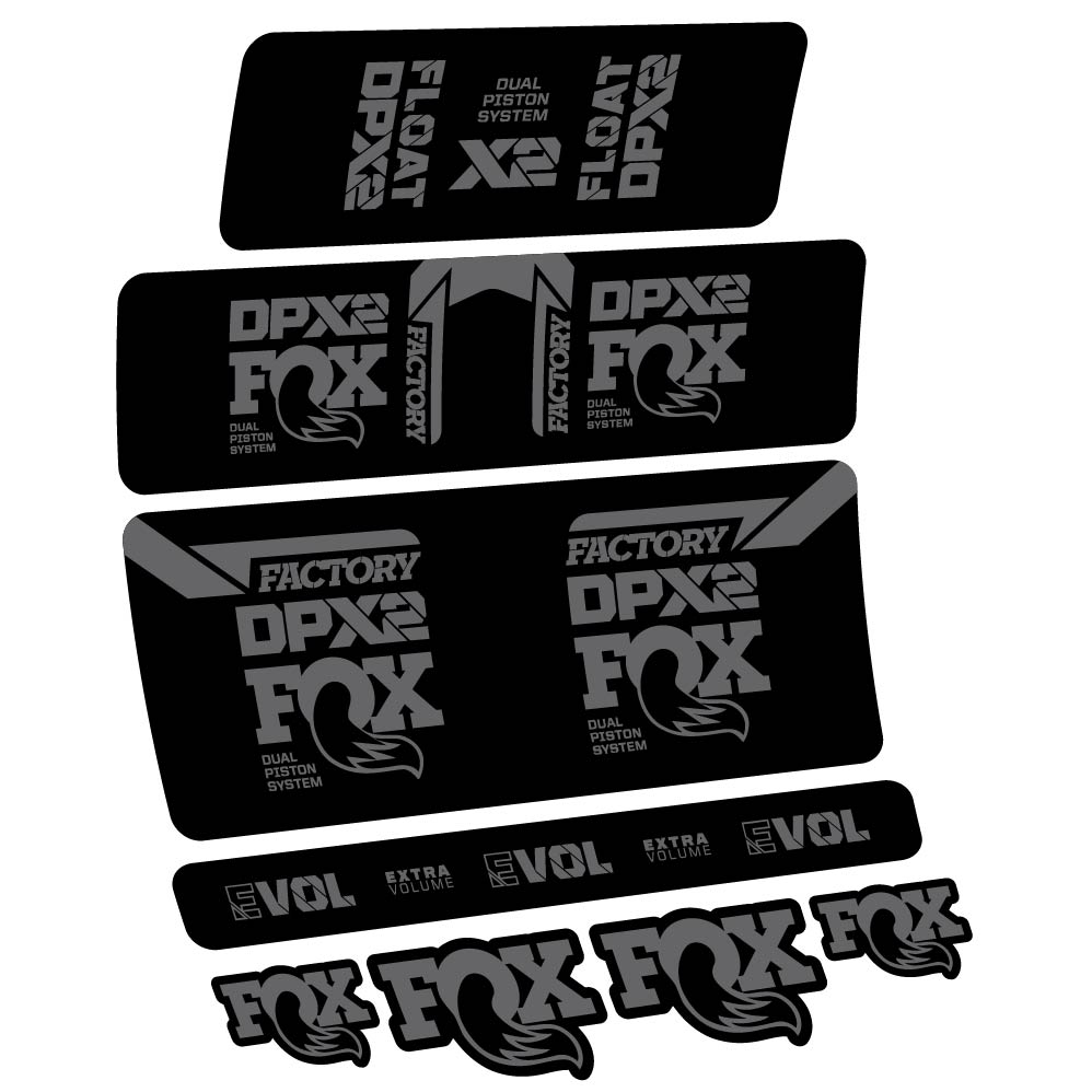 Adesivi Ammortizzatore Fox Float DPX2 2021 in vinile
