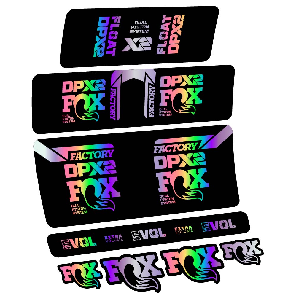 Adesivi Ammortizzatore Fox Float DPX2 2021 in vinile